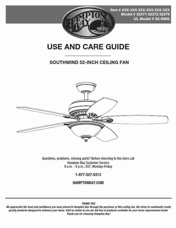 Hampton Bay Southwind 52 Manual-page_pdf